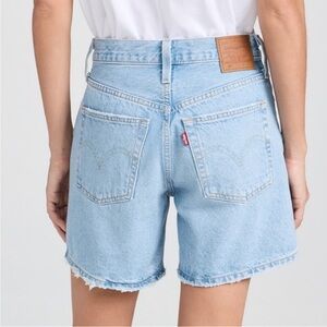 Levi’s 501 Mid Thigh denim shorts light wash Ojai Luxor Last NEW 26